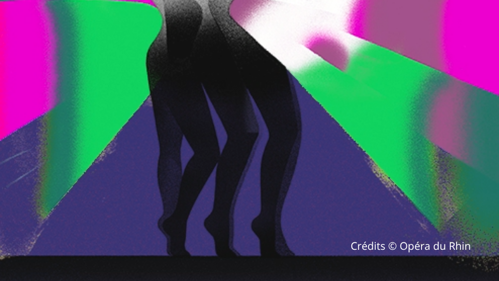 Affiche &quot;En regard&quot; - Opéra du Rhin